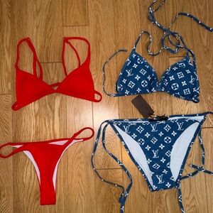 BRAND NEW  Set of 2 Triangle Bikini Sets